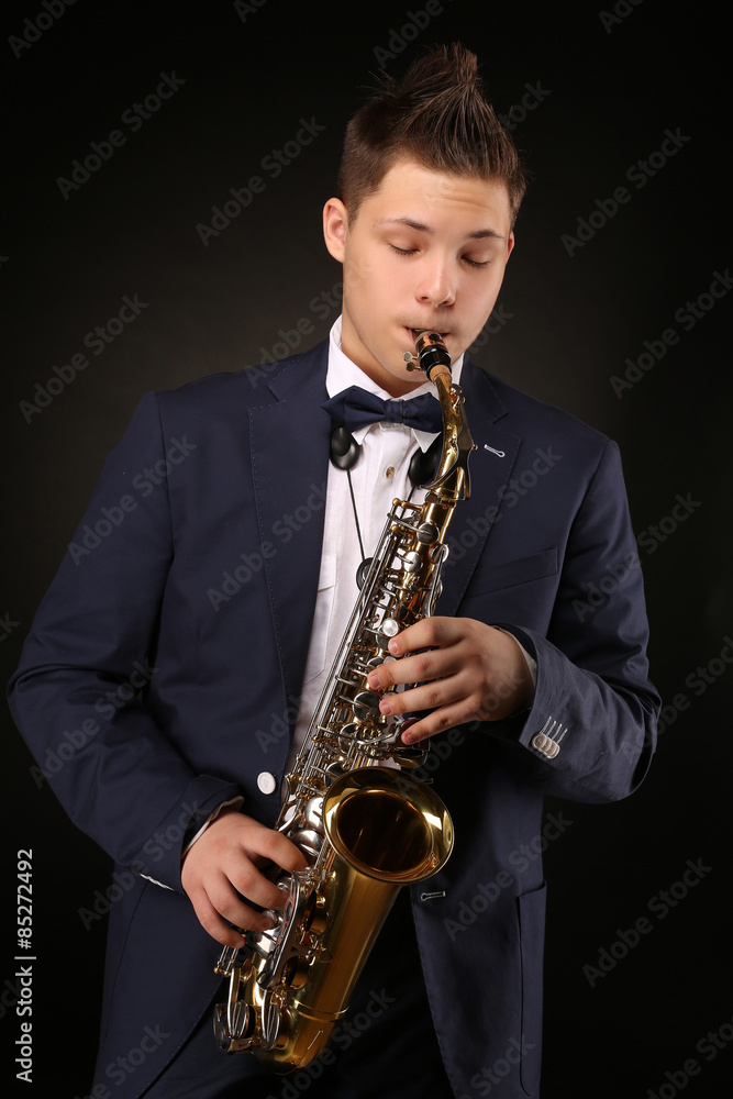 Fototapeta premium Saxophonist