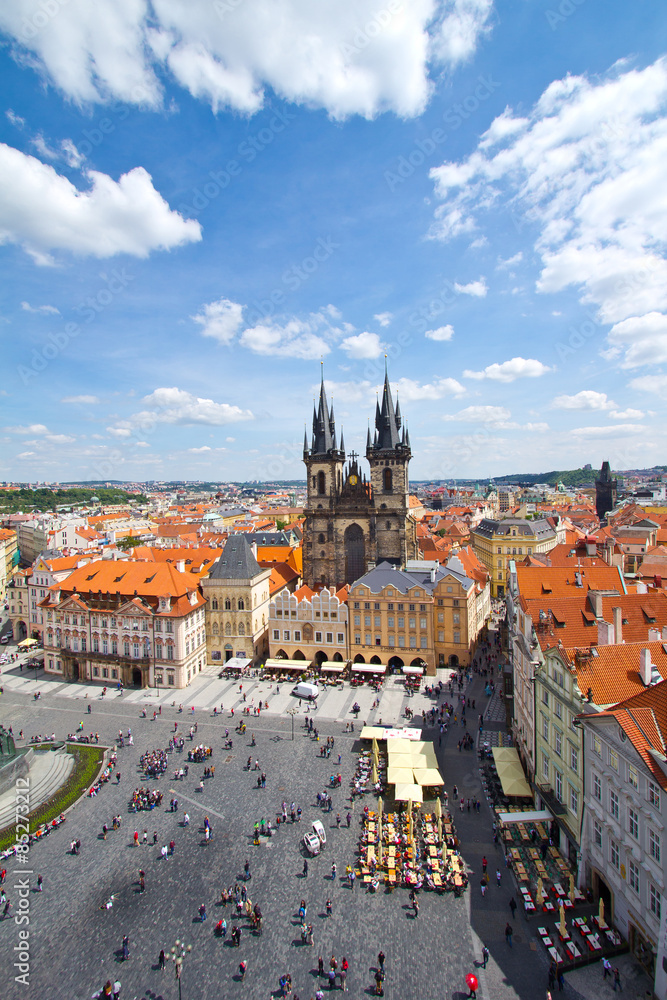 Obraz premium Altstädter Ring in Prag