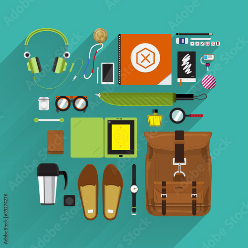 Item lifestyle for digital marketing talk  icon