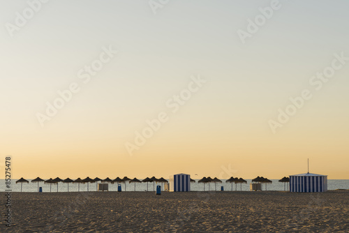 Playa mediterránea.