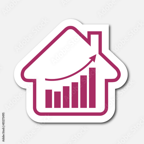 Logo maison et dépenses.