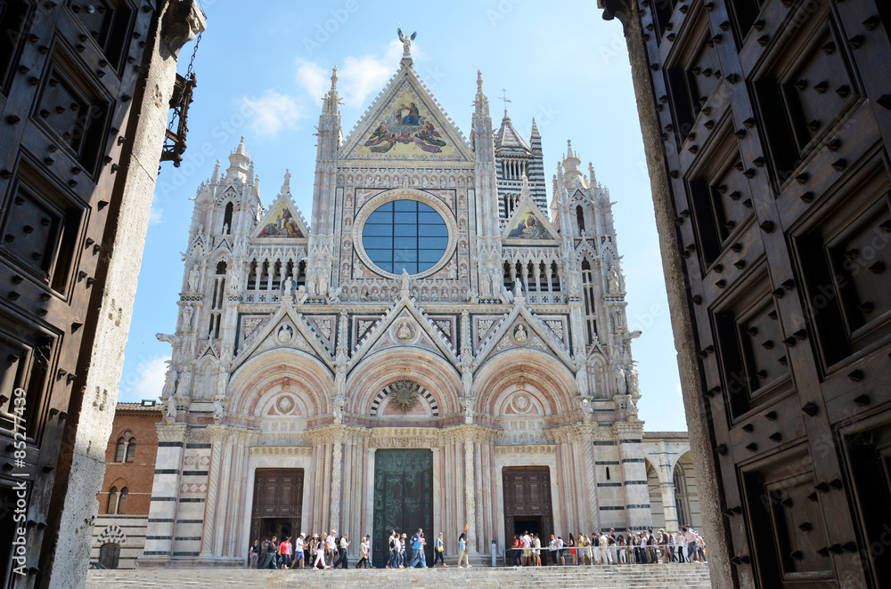 Siena Cathedral. Tuscany, Italy