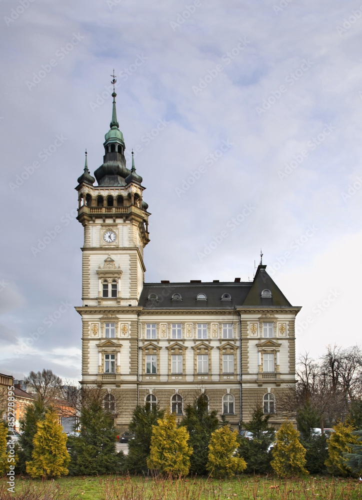 Town hall in Bielsko-Biala. Poland