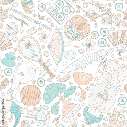 Japanese Seamless Pattern