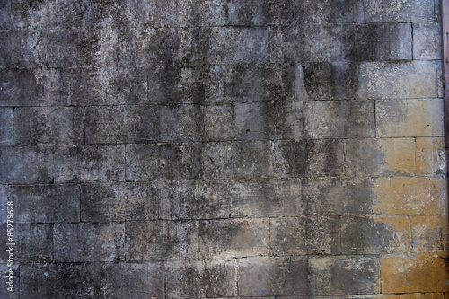 Fototapeta Tapeta na ścianę z szarej cegły