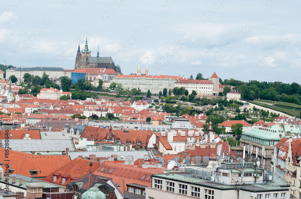 Fototapeta premium panorama of Prague