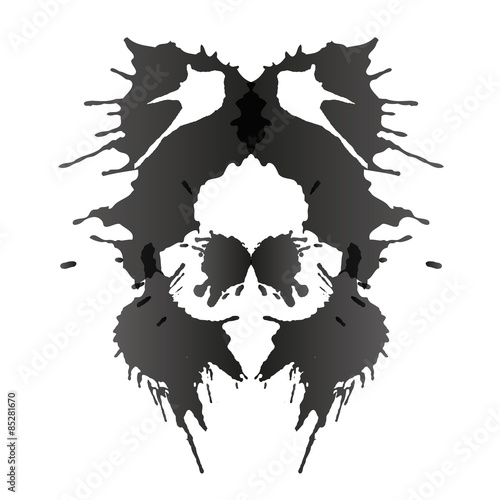 Rorschach test card
