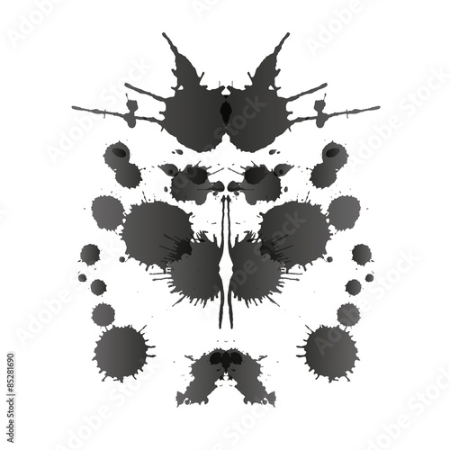 Rorschach test card