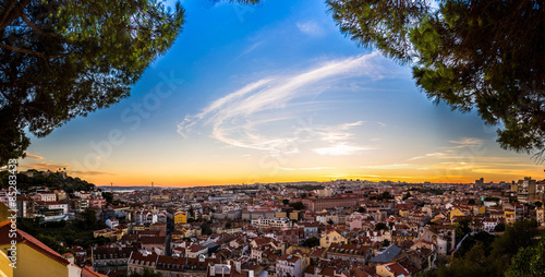 Lisbon at nigth photo