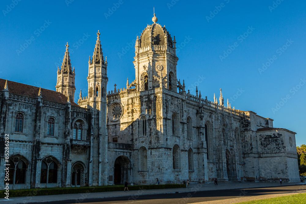 Naklejka premium Hieronymites Monastery in Lisbon