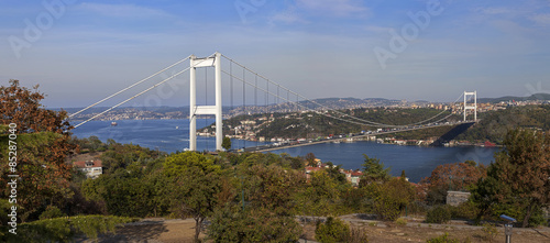 Fototapeta Naklejka Na Ścianę i Meble -  Fatih Sultan Mehmet Bridge
