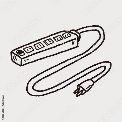 Extension cord doodle