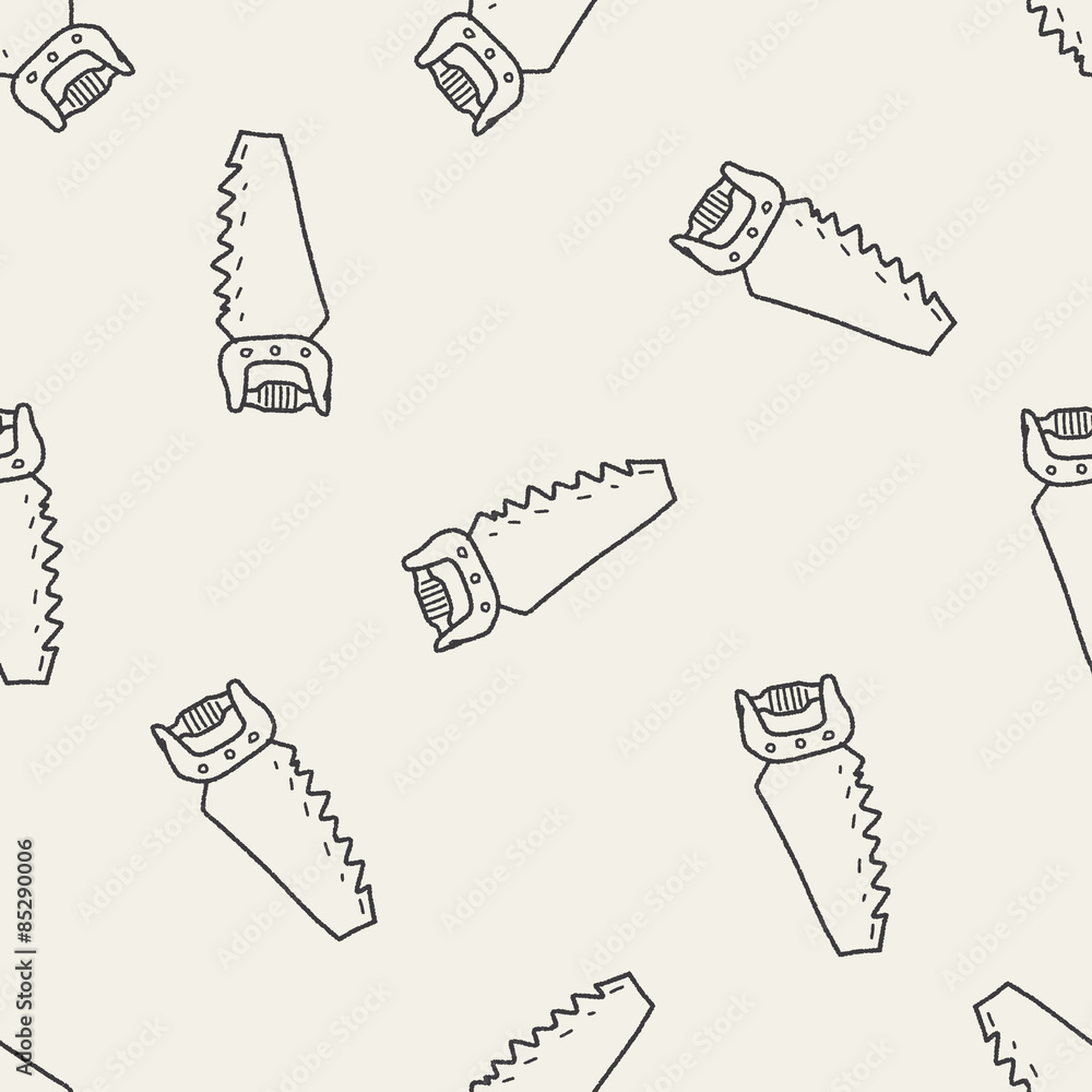 saw doodle seamless pattern background saw doodle seamless pattern background