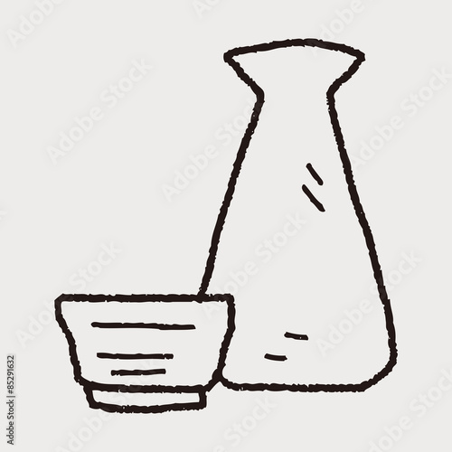 sake doodle
