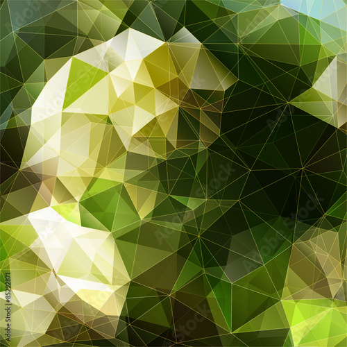 Modern geometric background with polygons