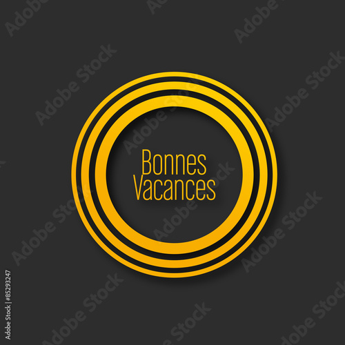 bonnes vacances