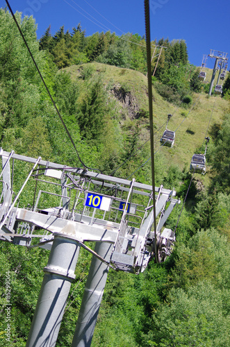 télécabine de vénosc  - les 2 alpes photo