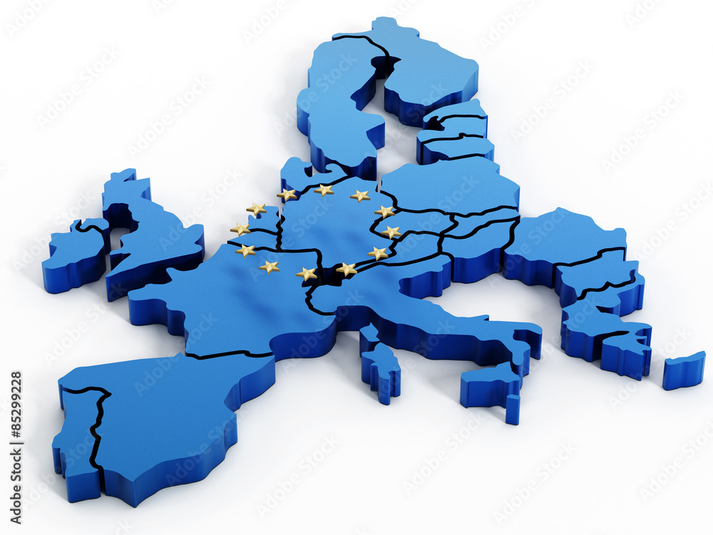 Obraz premium Europe map