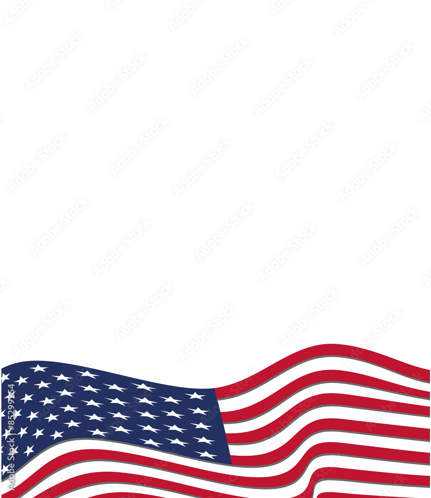Obraz premium US Flag
