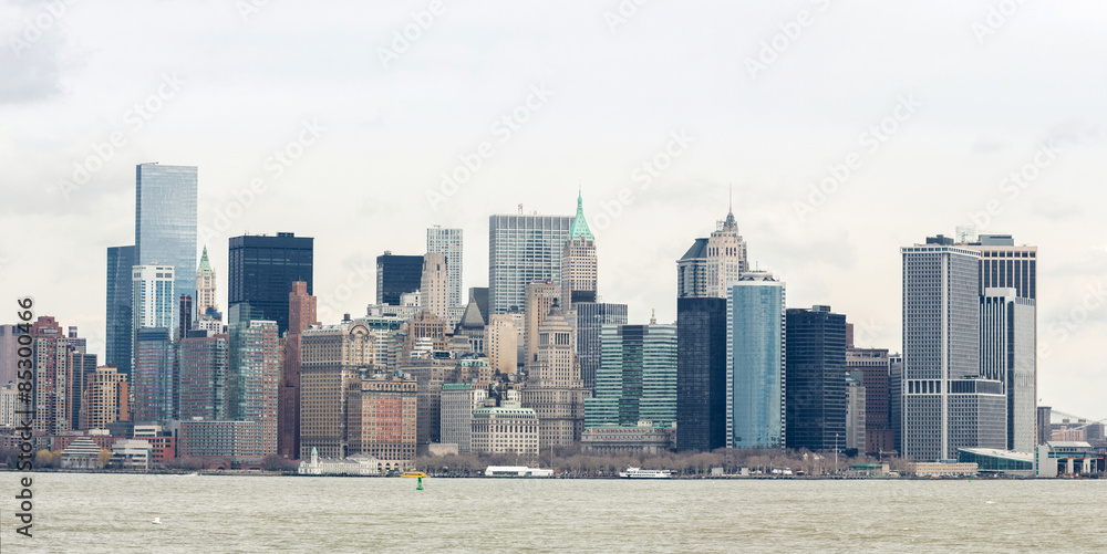 Fototapeta premium Lower Manhatta NYC Panorama