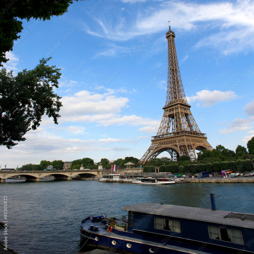 Naklejka premium Francja Paryż