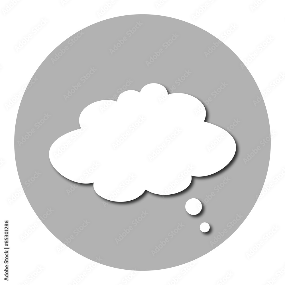 Comic speech bubble sign icon. cloud button. vector. isolated Comic speech bubble sign icon. cloud button. vector. isolated