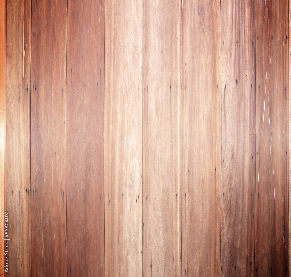 Fototapeta premium Wood plank brown texture background