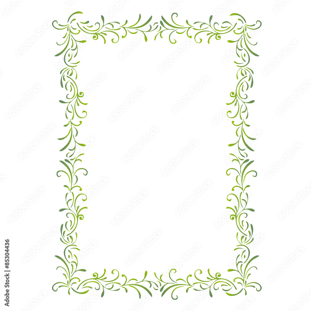 simple green frame simple green frame