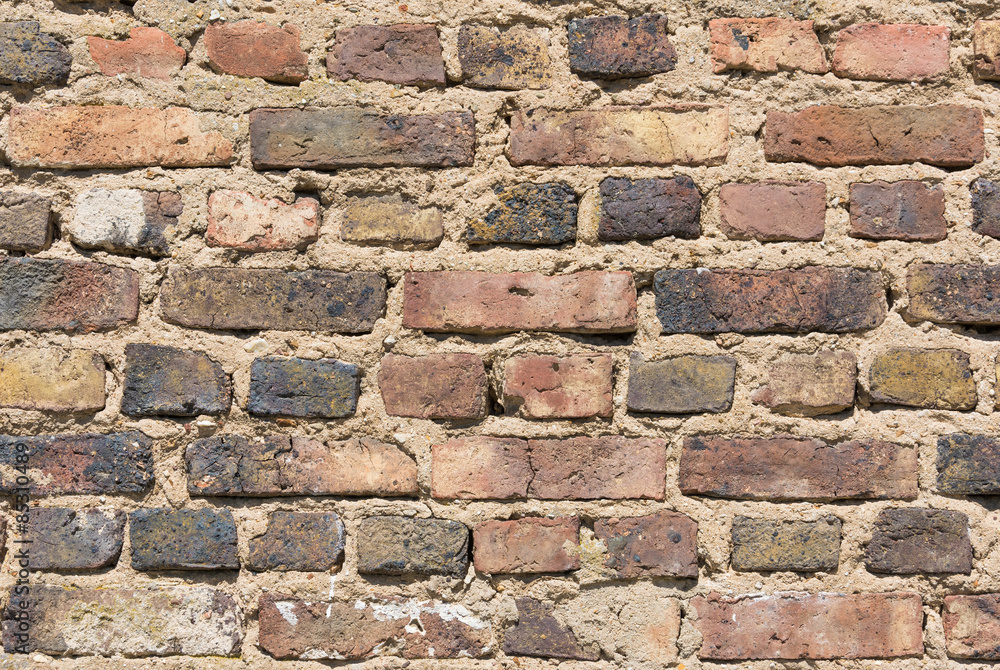 Fototapeta premium old nature brickwork as seamless texture