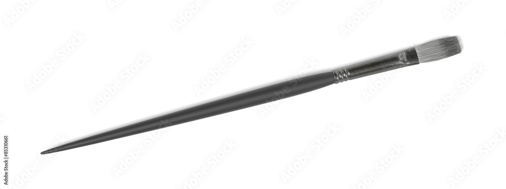 3d render of paint brush 3d render of paint brush