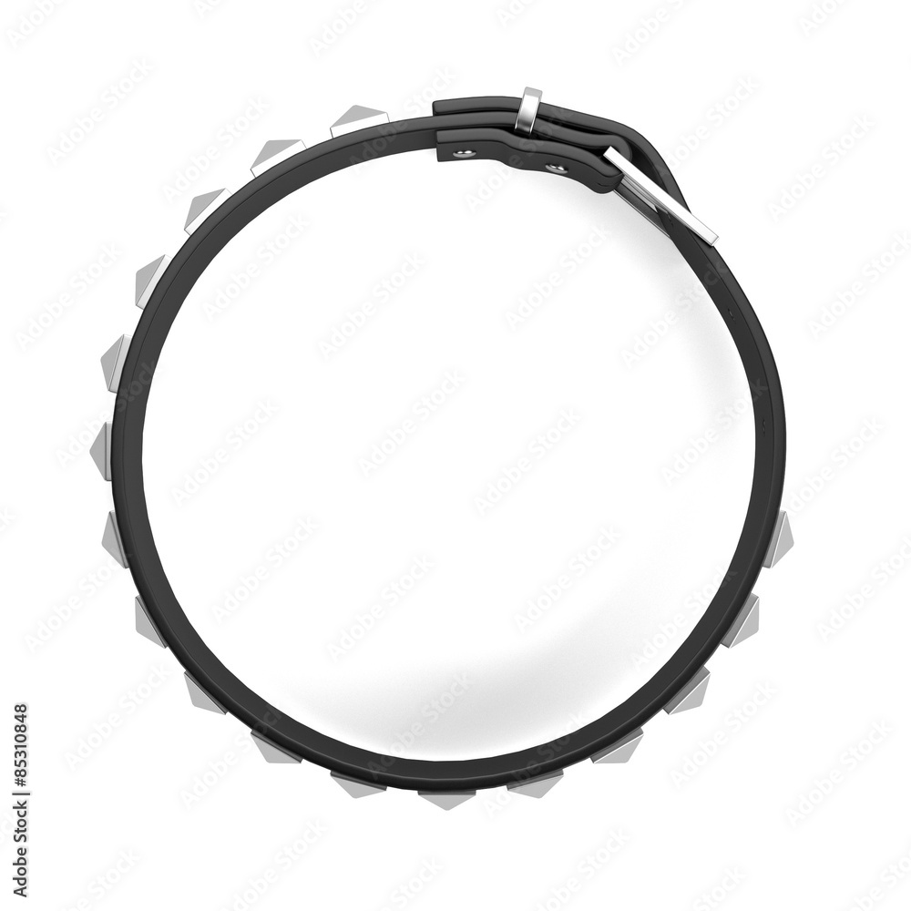 Fototapeta premium 3d render of punk necklace
