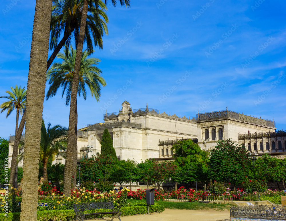 Royal Pavillion, Sevilla, Spain.