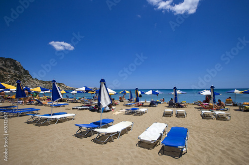 Afandou (Afantou) beach, Rhodes island, Greece