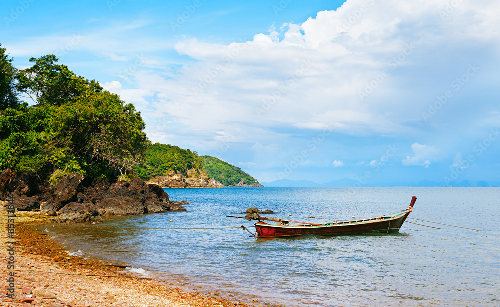 Obraz premium Thai Long Boat
