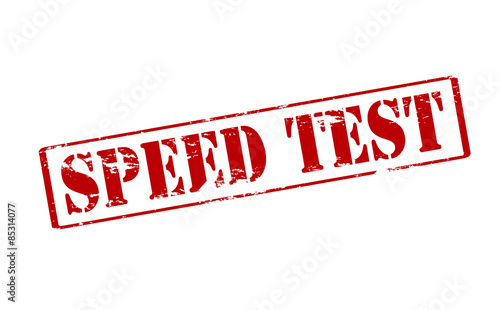 Speed test