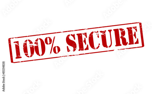 One hundred percent secure