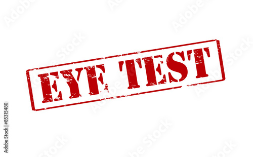 Eye test