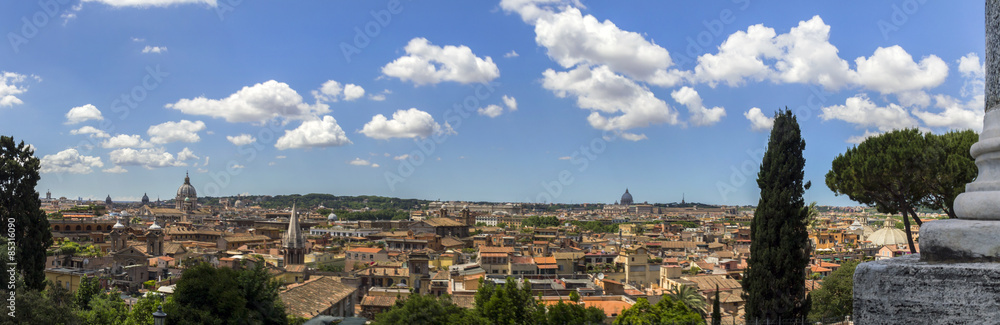 Rome wide panorama