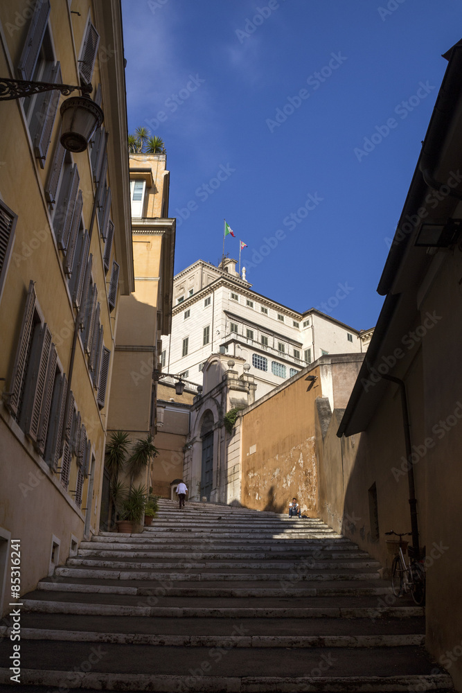 stairway to quirinale palace