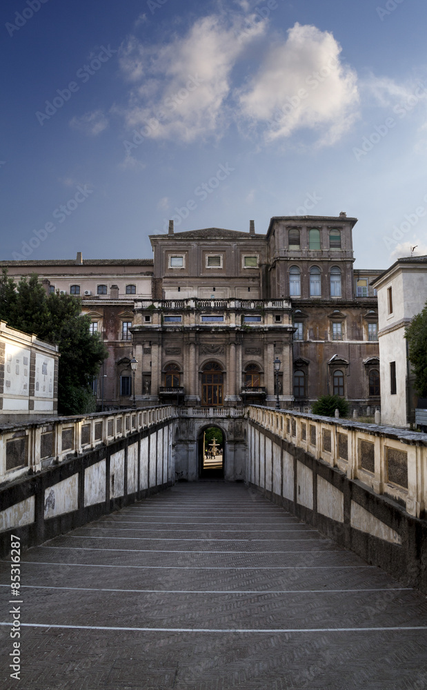 Barberini palace and garden
