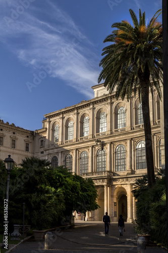Barberini palace and garden
