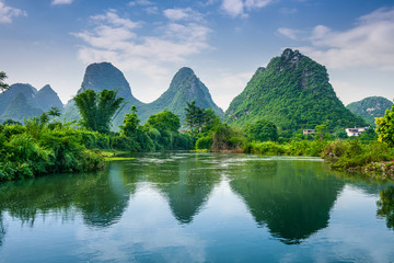 Leinwandbilder Guilin Karstgipfel rund um Guilin  © SeanPavonePhoto