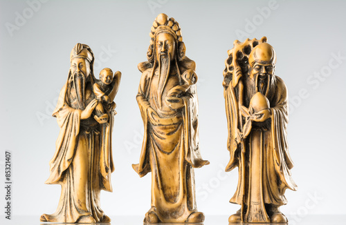 Image of three gods of China