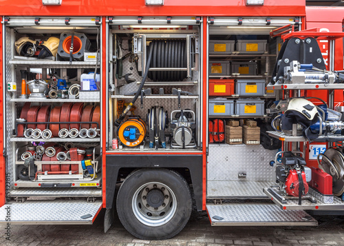 Equipment Inventory of a Fire Engine