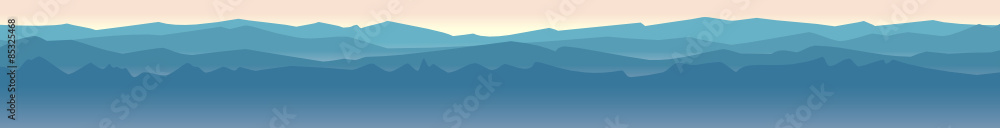 Mountain landscape horizontal