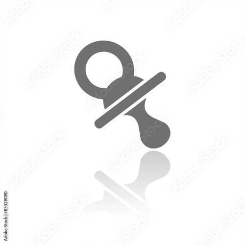 Icono chupete FB reflejo