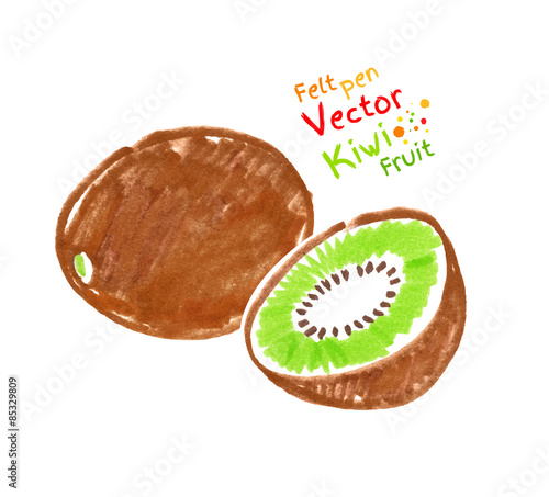 Kiwi fruit.