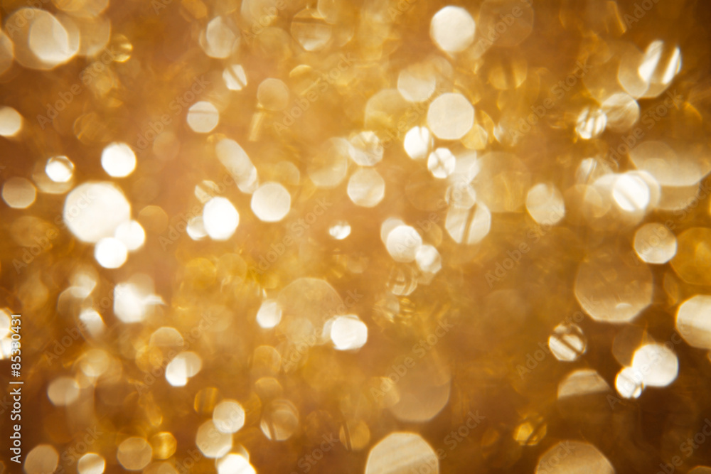 Bokeh in schillerndem Gold Bokeh in schillerndem Gold