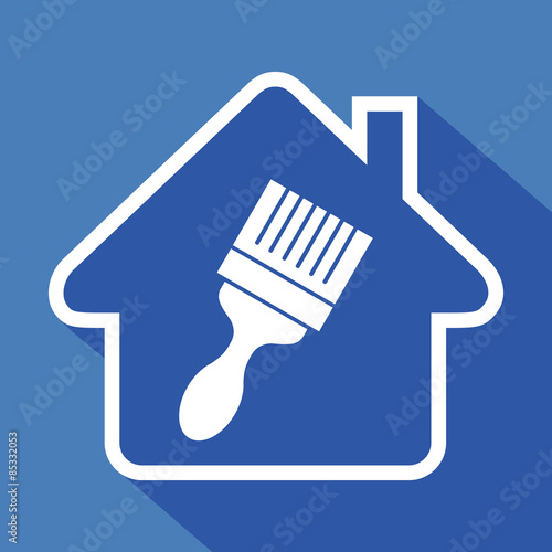 Logo maison et travaux.