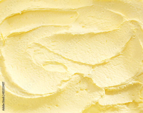 Close Up of Banana Ice Cream